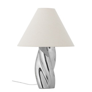 Veioza argintie din ceramica 49 cm Silva Bloomingville