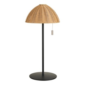Veioza maro/neagra din metal 32 cm Wigan House Nordic