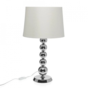 Veioza metal argintiu 59 cm Tordini Versa Home