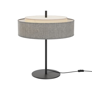 Veioza neagra/gri din metal cu 2 becuri 39 cm Bergamo Maytoni