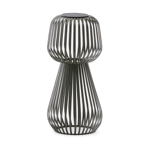 Veioza solara verde din metal 42 cm Reiba Kave Home