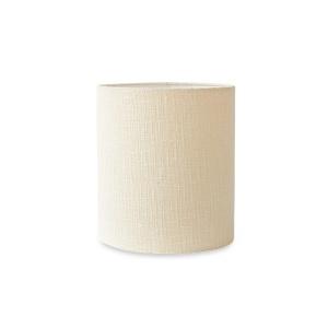 Abajur crem din fibre naturale Boucle Low HKliving
