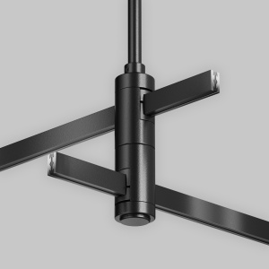 Accesoriu pentru sina negru din metal Flarity Mount Maytoni