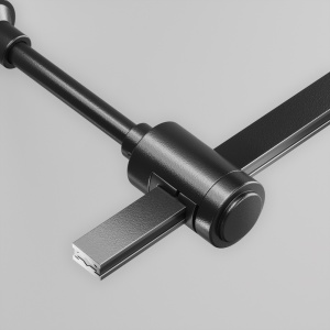 Accesoriu pentru sina negru din metal Flarity System Maytoni