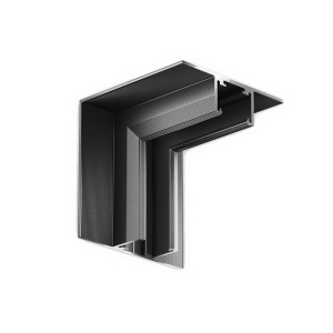 Accesoriu pentru sina negru din metal Tenity Internal Angle Maytoni