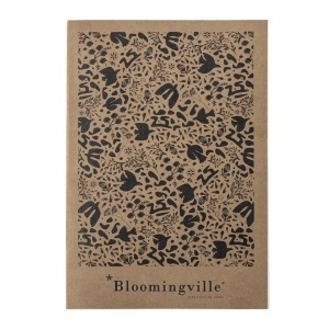 Agenda maro din hartie 15x21 cm Anniversary Bloomingville