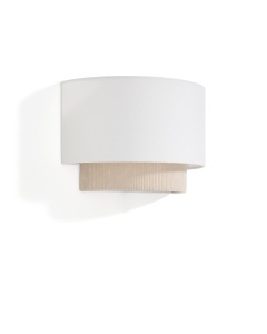 Aplica bej din metal Bianella Kave Home