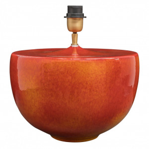 Baza pentru veioza portocalie din ceramica 33 cm Otis Versmissen