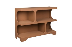 Biblioteca maro teracota 85 cm Dundee Dutchbone