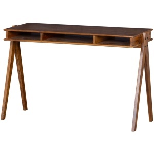 Birou maro din lemn 50x120 cm Compartment Woood