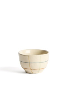 Bol crem/multicolor din ceramica 8 cm Belor Kave Home