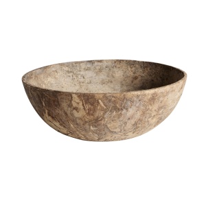 Bol decorativ maro din lemn 27 cm Cecy Vical Home
