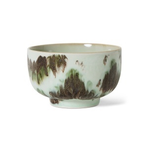 Bol multicolor din ceramica 14 cm 70s Tide HKliving