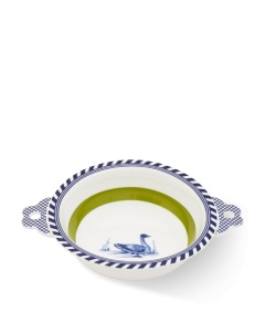 Bol multicolor/verde din ceramica Bird Pols Potten