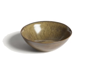 Bol verde muschi din ceramica 16 cm Aderno Kave Home