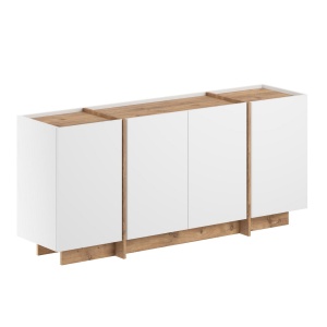 Bufet inferior alb/maro180 cm Dorma Nordure