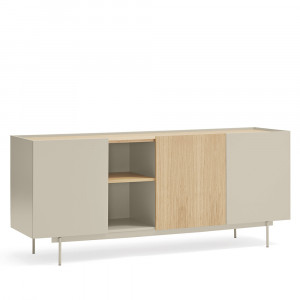 Bufet inferior bej/maro din metal 180 cm Otto Teulat