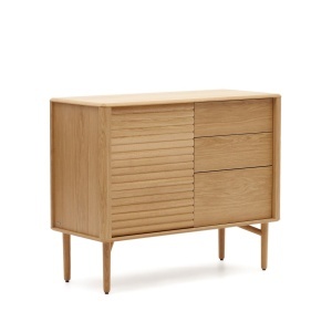 Bufet inferior maro din lemn 105 cm Lenon Kave Home