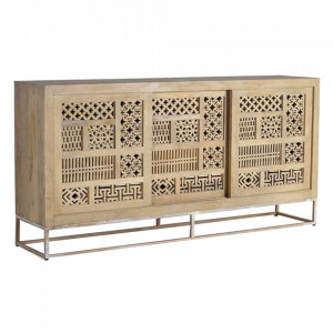 Bufet inferior maro din lemn 190 cm Style Giner y Colomer