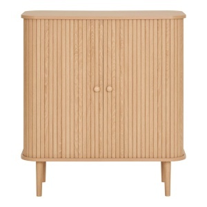 Bufet inferior maro din lemn 80 cm Nikko House Nordic