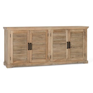 Bufet inferior maro/negru din lemn 200 cm Venice Giner y Colomer