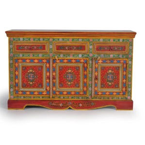 Bufet inferior multicolor din lemn 140 cm Turín Giner y Colomer