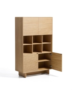 Bufet maro 163 cm Norlen Oak Kave Home