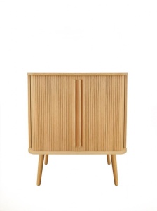 Bufet maro din lemn 83 cm Rove Woodman