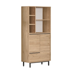 Bufet maro din metal 162 cm Ivone The Home Collection