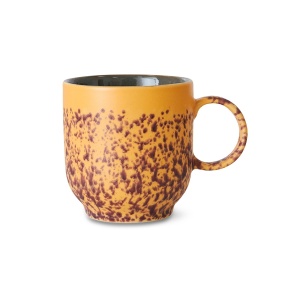 Cana multicolora din ceramica 250 ml 70s Bay HKliving