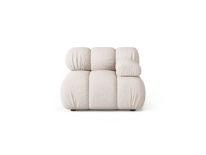 Canapea modulara bej din textil pentru 1 persoana Bellis Right Liberty Micadoni