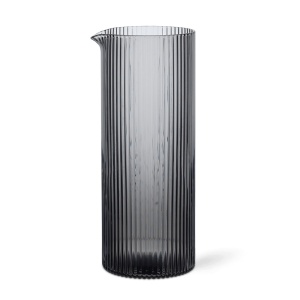 Carafa gri din sticla 400 ml Ripple Ferm Living