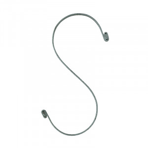 Carlig gri din metal Sundar Madam Stoltz