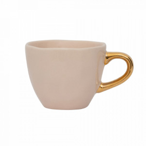 Ceasca roz deschis din ceramica 5x6 cm Good Morning Espresso Urban Nature Culture Amsterdam