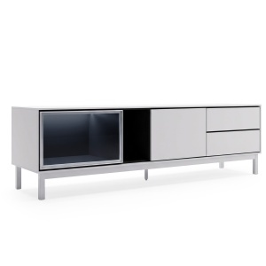 Comoda TV alba 181 cm Orix Quiet Object