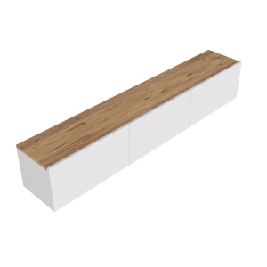 Comoda TV alba/maro 150 cm West The Home Collection