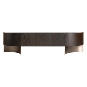 Comoda TV maro din lemn 200 cm Neuvic Vical Home