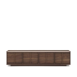 Comoda TV maro din lemn 200 cm Onix Kave Home