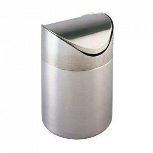 Cos de gunoi argintiu din metal 3 L Otranto Wenko