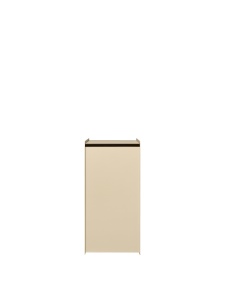 Cos de gunoi bej casmir din metal 5 L Sama Ferm Living