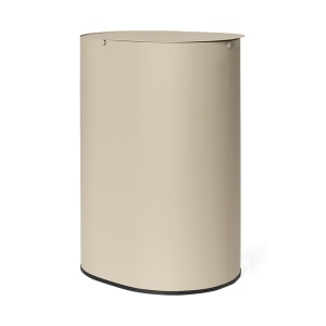 Cos de gunoi crem din metal 40 L Enkel Ferm Living