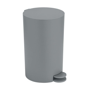 Cos de gunoi gri antracit din plastic 3 L Vara Wenko