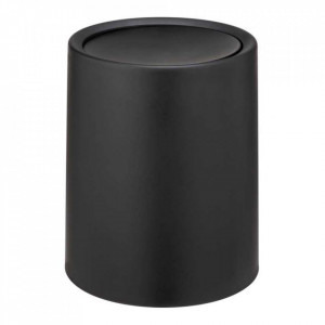 Cos de gunoi negru din fibre sintetice 6 L Atri Wenko