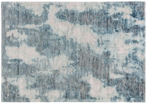 Covor albastru din fibre naturale 170x240 cm Erode Versmissen