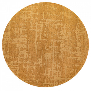 Covor auriu din fibre sintetice 240 cm Baobab Madagascar Gold Louis de Poortere
