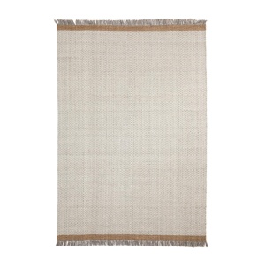 Covor bej din fibre naturale 160x230 cm Brina Kave Home
