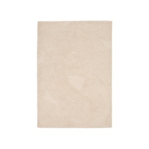 Covor bej din fibre naturale 160x230 cm Domm Kave Home