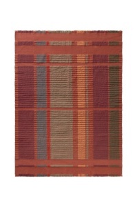 Covor din fibre naturale maro 200x300 cm Columns Lorena Canals