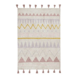 Covor pentru copii multicolor din bumbac 120x160 cm Azteca Lorena Canals