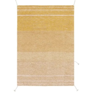 Covor reversibil pentru copii maro chihlimbar din bumbac 170x240 cm Twin Reversible Lorena Canals